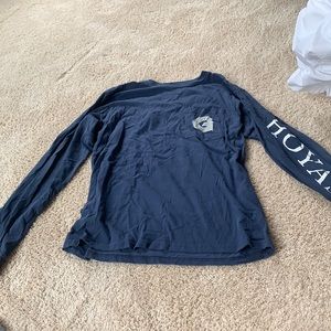 Georgetown long sleeve tee